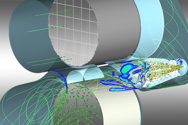 Exhaust Gas Aftertreatment Simulation - Exhaust Gas Aftertreatment