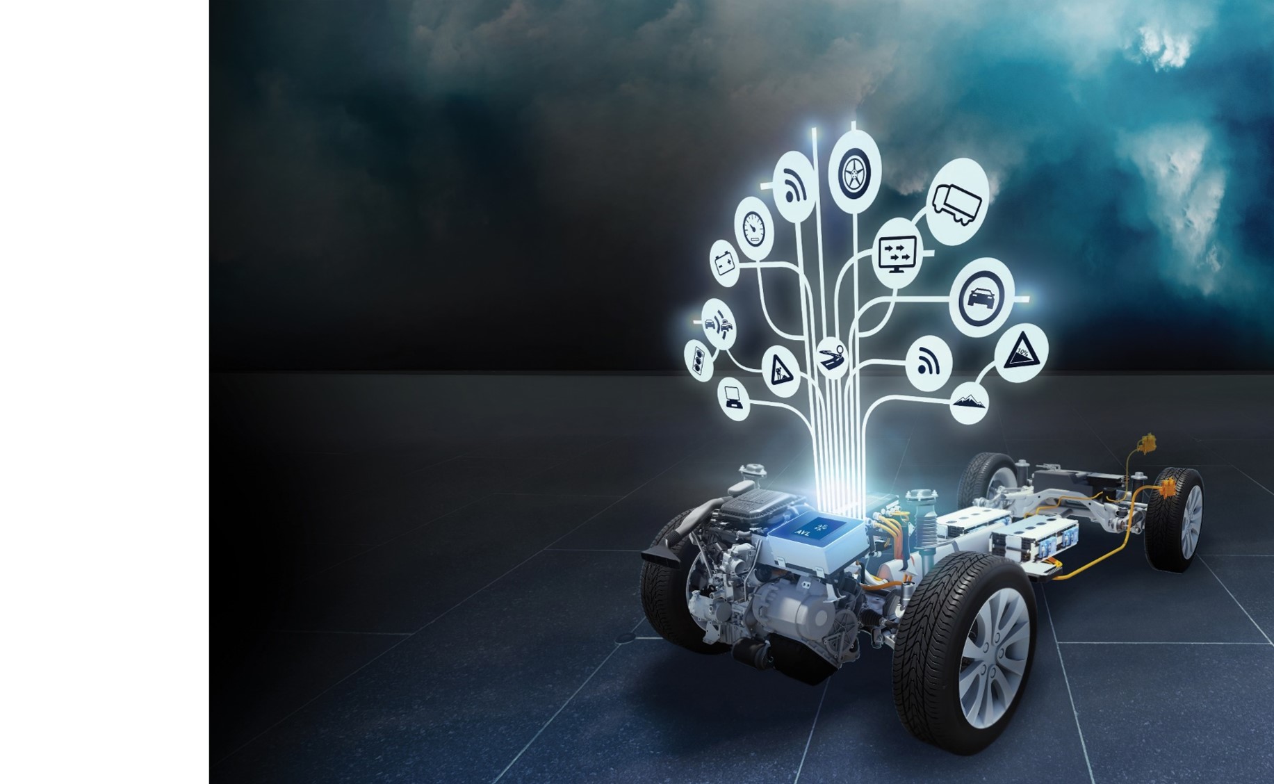 Passenger car powertrain 4.x from vehicle level to a costoptimized
