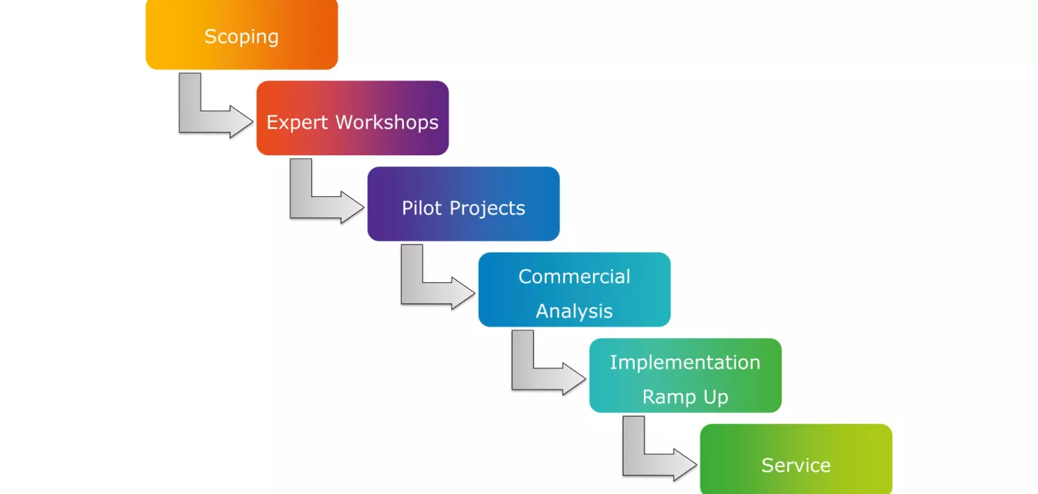 6 step process for Process Innovation Services