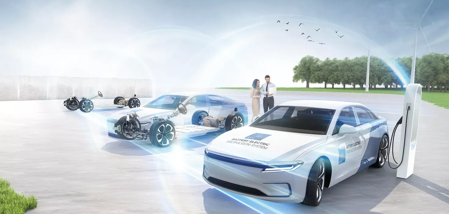 BEV Sedan Charging