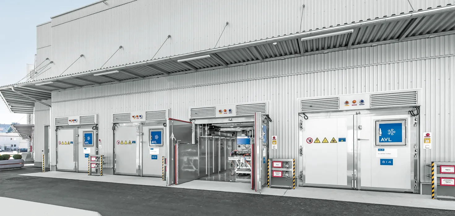 AVL Batterieprüfstand für die E-Mobilität