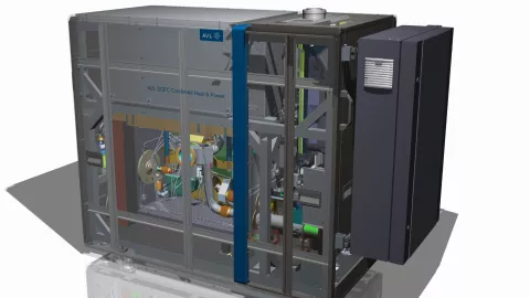 5 kW Ethanol SOFC CHP System