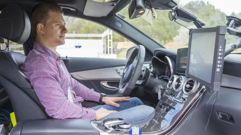 ADAS Demo Car Cockpit