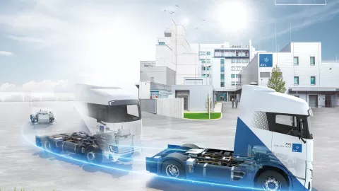 AVL Fuel Cell Truck