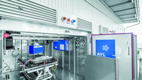 AVL Battery Testbed