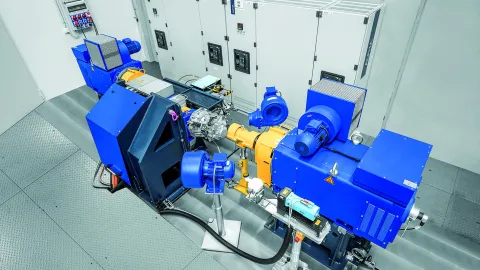 Photo of the Transmission Testbed