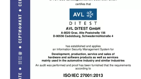 AVL DiTEST GmbH_ISO 27001_ISMS1531465_EN