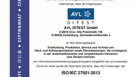 AVL DiTEST GmbH_ISO 27001_ISMS1531465_DE