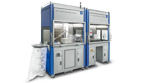 Filter Weighing Robot