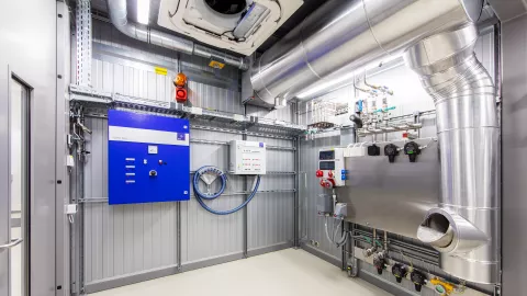 SOFC Testbed empty