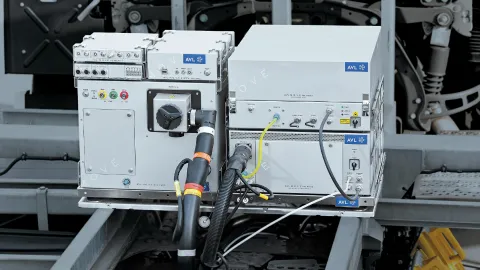 PM PEMS TRruck loading area