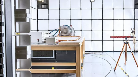 E-Motor EMC Test Systems - side view