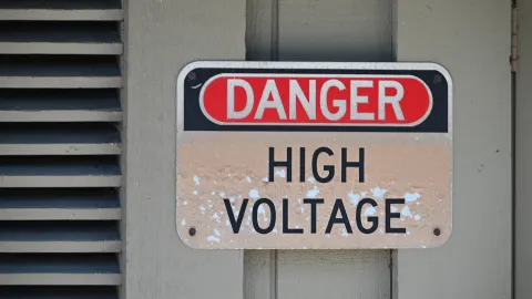 danger high voltage