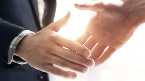 hand shake