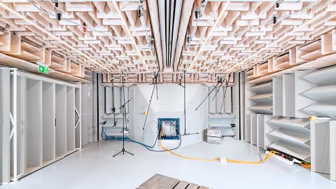 NVH Testbed for E-Motor Testing - Center View