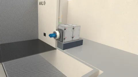 E-Motor Test System NVH Precision Setup