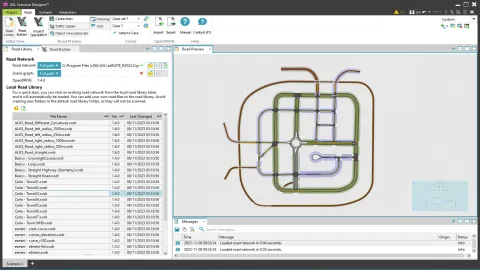 AVL Scenario Designer™ - Road Library