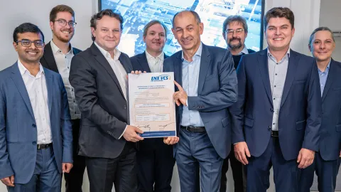 ENX Zertifikatsübergabe