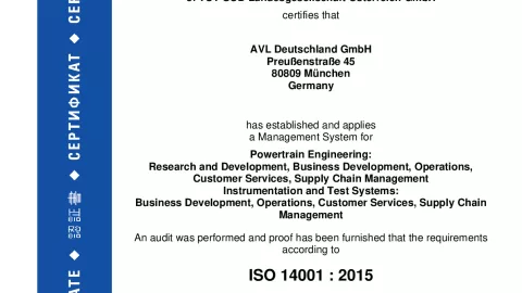 AVL Deutschland GmbH München Preußenstraße_ISO14001_U1530569 012-22