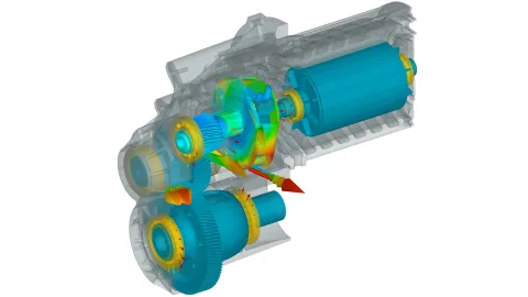 NVH Simulation for Transmission and E-Drive - E-Drive Dynamics