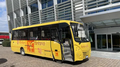 Green Camp Bus