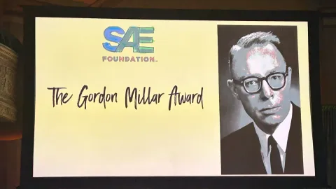 SAE Foundation Gordon Millar
