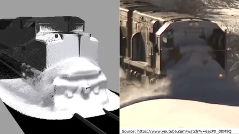 Water Management Simulation - Snow Solver