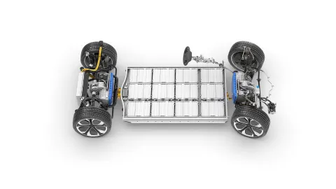 日産が新開発電動パワートレーンの試作ユニットを公開、電気