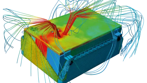 Simulation Battery Thermal