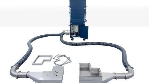 Tank heating Unit with attached heating lines