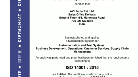 AVL India Pvt. Ltd_Calcutta_ISO 14001_U1530569 009-03