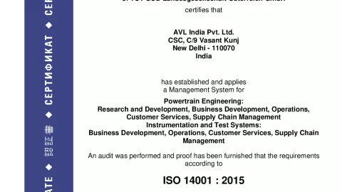 AVL India Pvt. Ltd_New Delhi_ISO 14001_U1530569 009-01