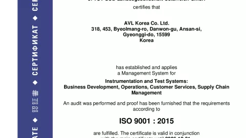 AVL Korea Co. Ltd_Gyeonggi-do_ISO 9001_Q1530569 009-02