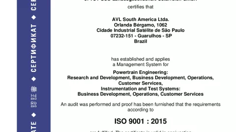 AVL South America Ltda._Guarulhos_ISO 9001_Q1530569 008-01