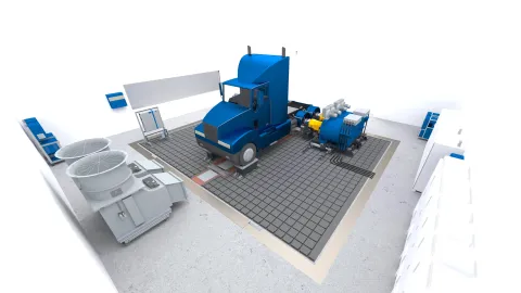 Vehicle on Powertrain Testing for Heavy Duty