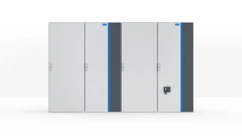 rendering of grid emulator cabinet