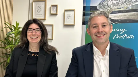 Photo of Bernadette Longridge (Left) and Tom Stone (Right)