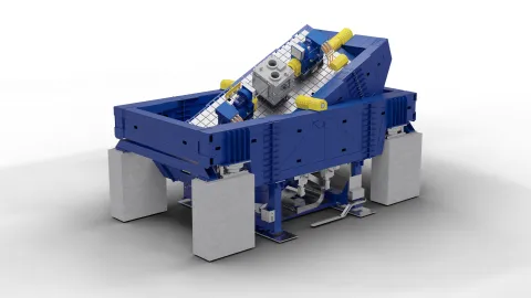 Model of a Tilting Powertrain Testbed
