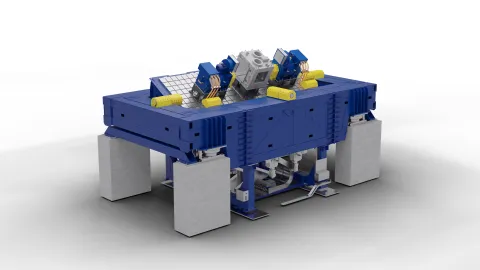 Model of a Tilting Powertrain Testbed