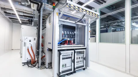 Photo of an Inverter Testbed