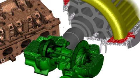 AVL FIRE M CFD grid generation