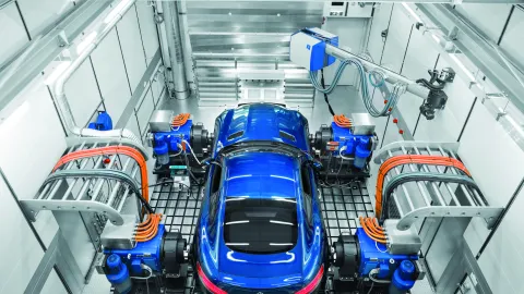 Picture of a Powertrain Test System