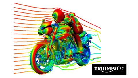 Simulation AVL FIRE M Triumph Motorcylce