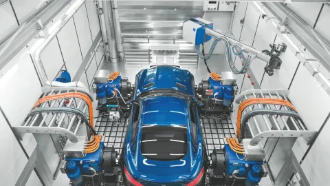 Picture of a Powertrain Test System