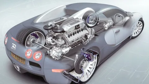 W16 Bugatti Motor