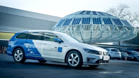 Das Demonstrationsfahrzeug