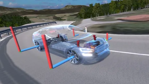 Vehicle - Energy and Driving Attributes Release R1 2023 - Figure 4: vSUITE, the AVL multi-domain vehicle system solution