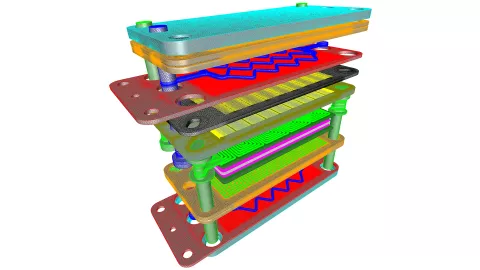 PEM Fuel Cell Simulation - AVL FIRE™ M 01