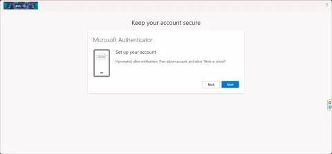 set up account