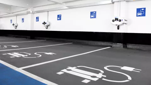 Vehicle Charging Stations in Soak Area